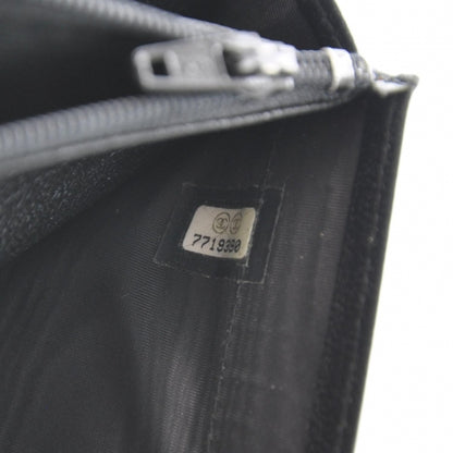 Chanel Leather Yen Wallet Black 8 of 8