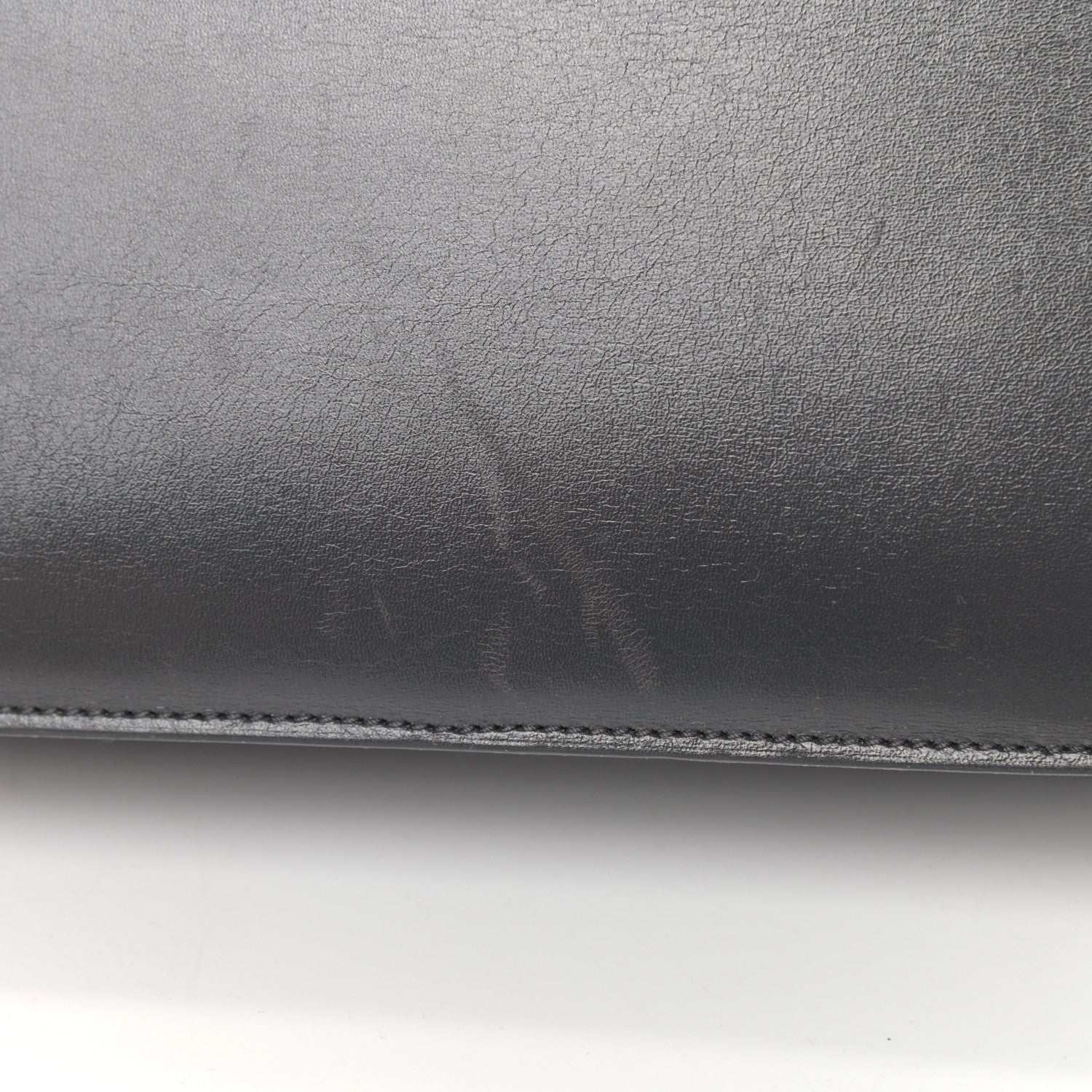 Celine Box Calfskin Medium Classic Box Flap Bag Anthracite 10 of 14