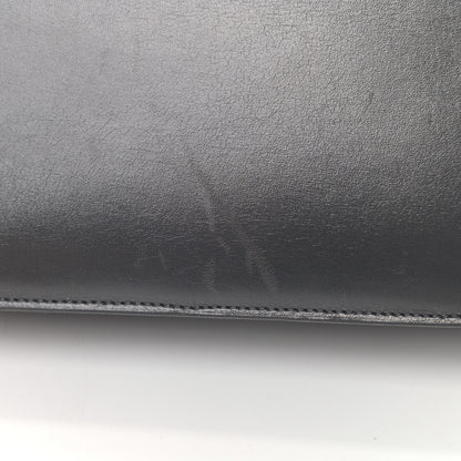 Celine Box Calfskin Medium Classic Box Flap Bag Anthracite 10 of 14