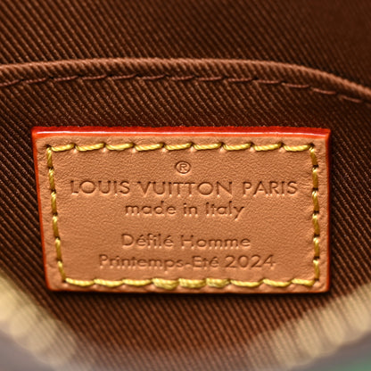 Louis Vuitton Damier Pop Speedy Bandouliere 18 Green 6 of 8