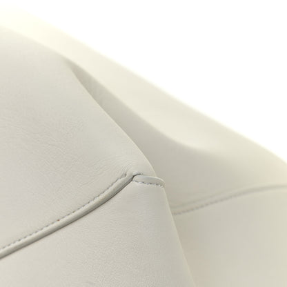 Celine Calfskin Clasp Horizontal Cabas White 17 of 20