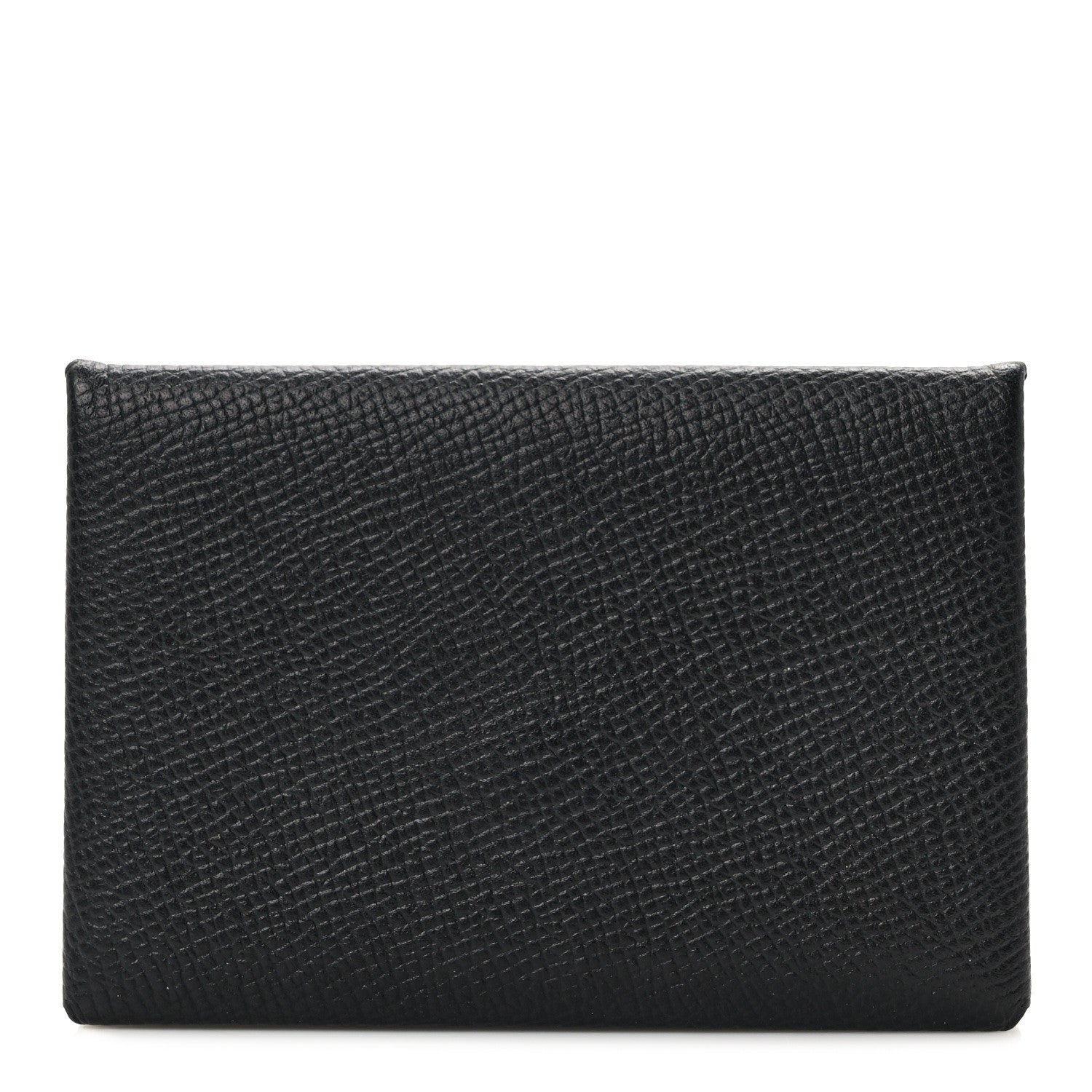 Hermes Epsom Calvi Card Case Black 1 of 9
