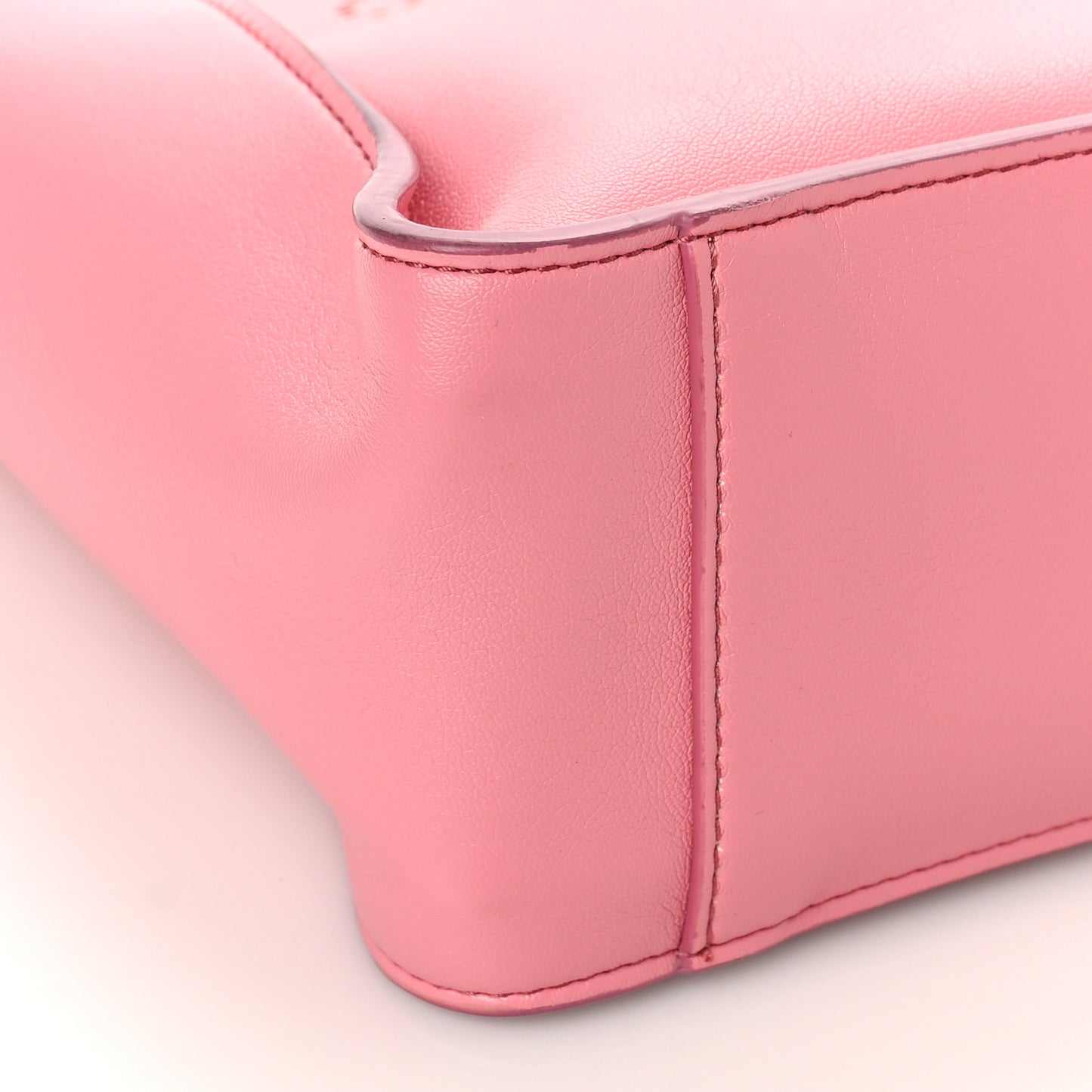 Eco Alter Nappa Perforated Logo Mini Crossbody Pink