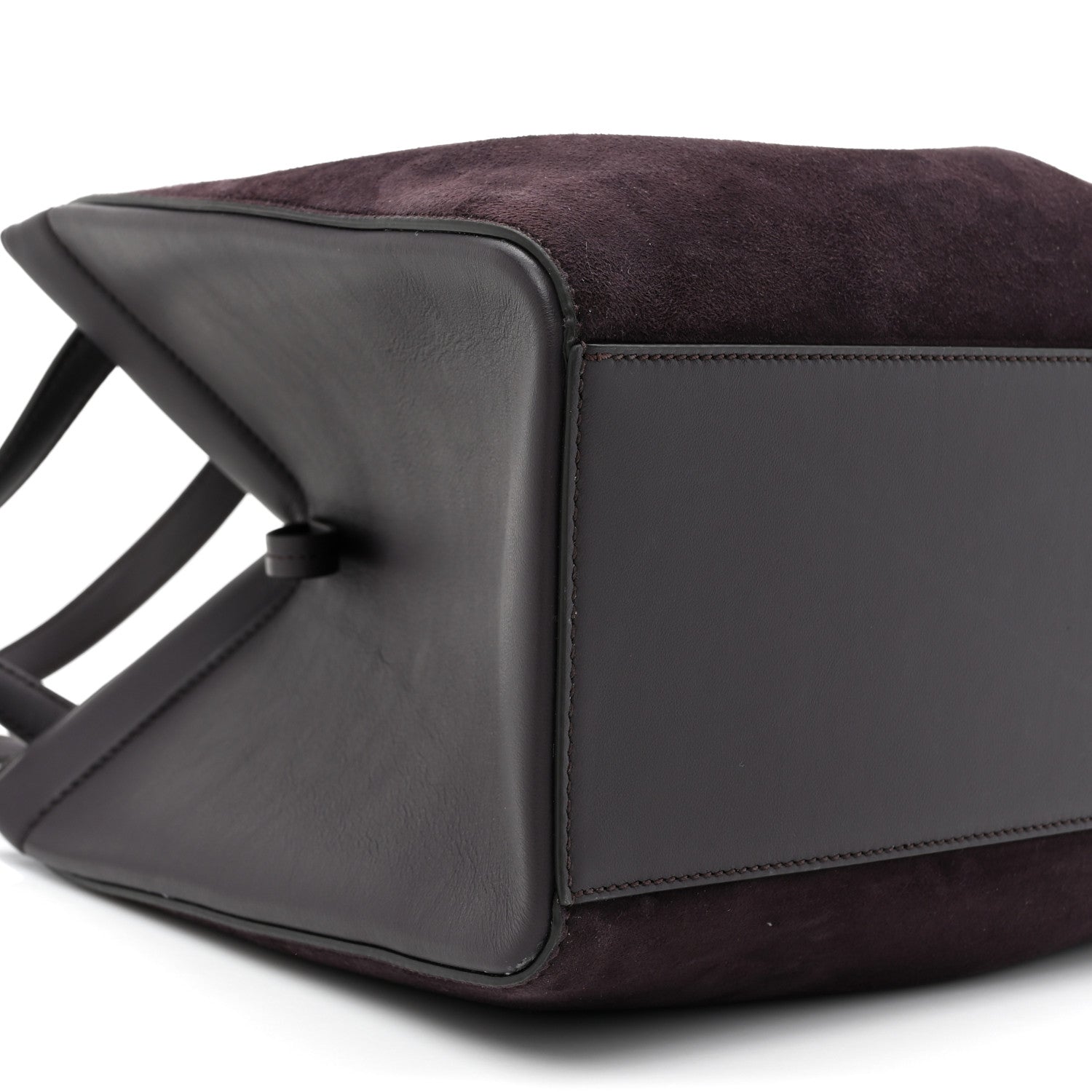 Fendi Vitello Grace Camoscio Medium Fendi Origami Plum 10 of 14