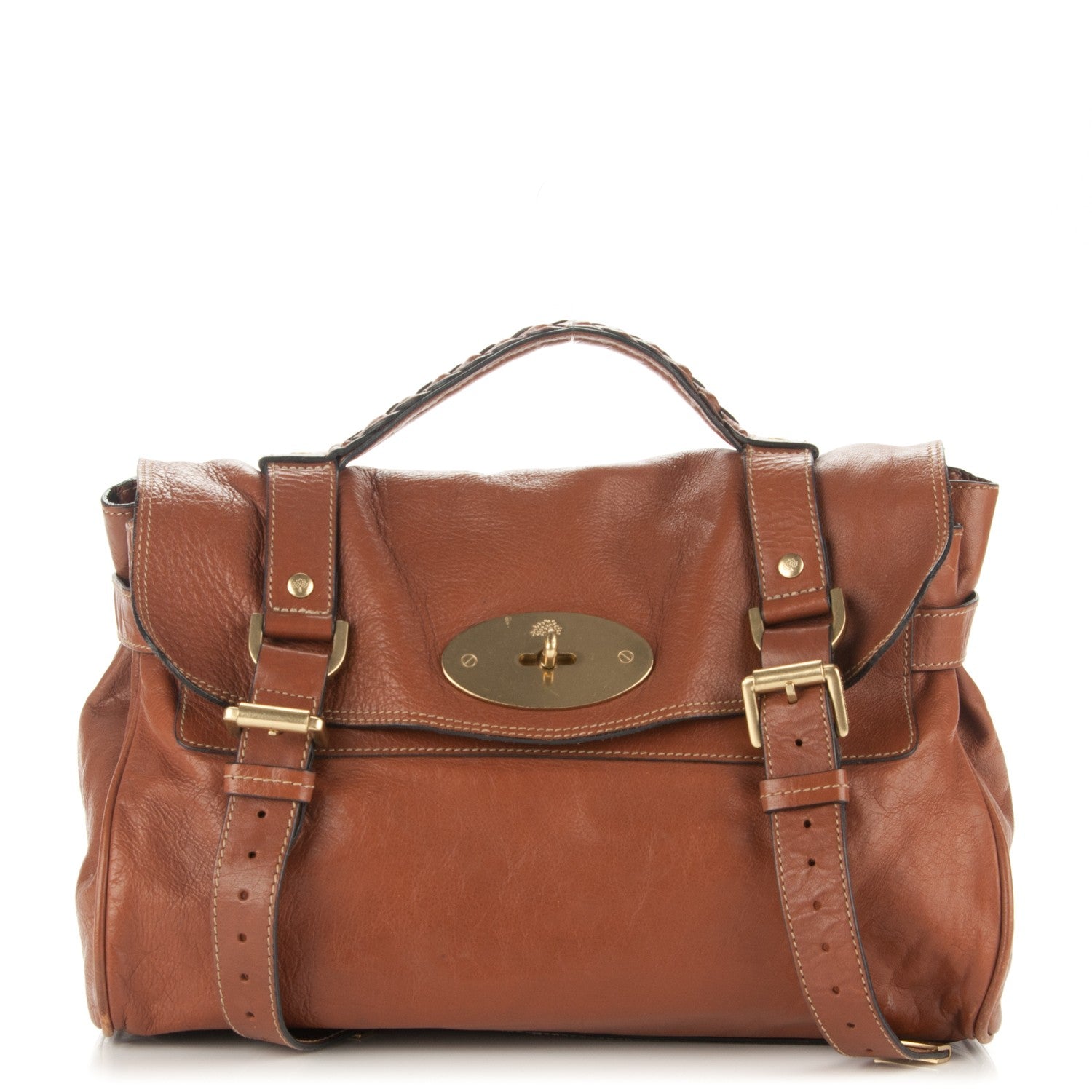 Mulberry Polished Buffalo Medium Alexa Oak 1 of 7