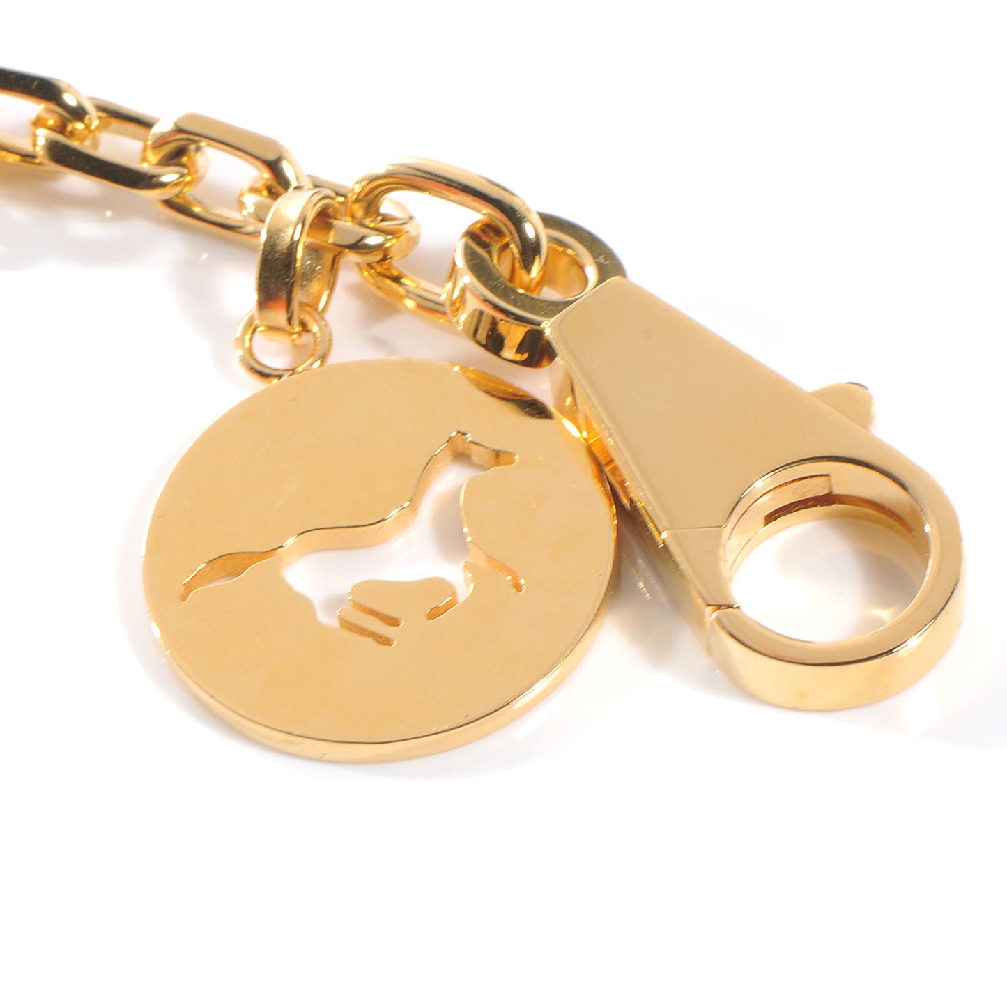 Breloque Bag Charm Gold
