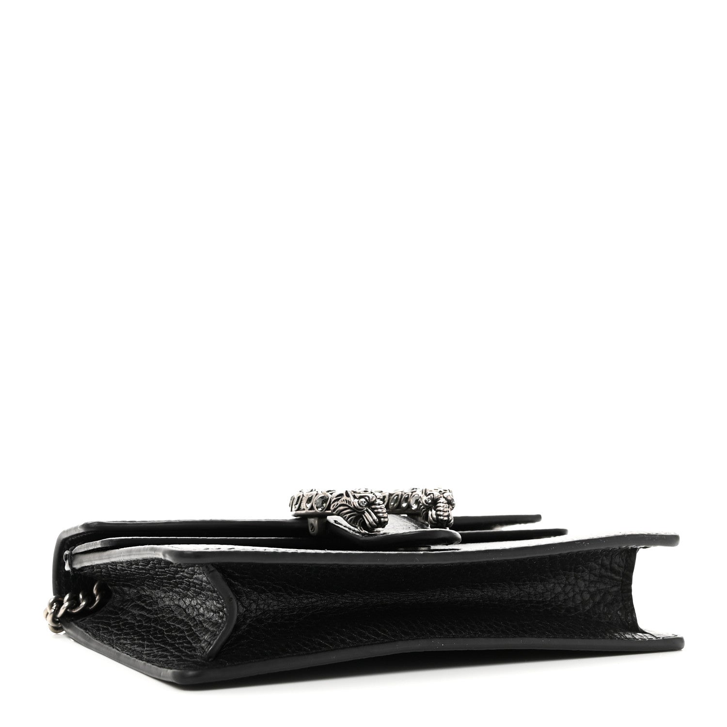 Gucci Calfskin Super Mini Dionysus Shoulder Bag Black 4 of 10