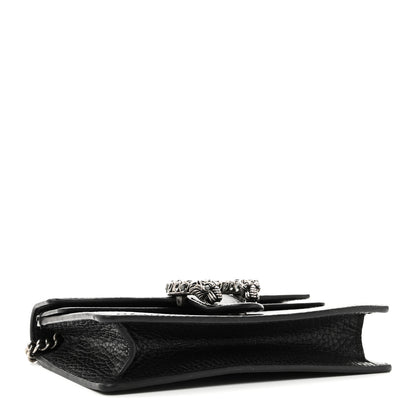 Gucci Calfskin Super Mini Dionysus Shoulder Bag Black 4 of 10