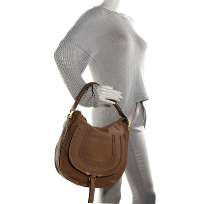 Chloe Calfskin Medium Marcie Hobo Nut 2 of 9