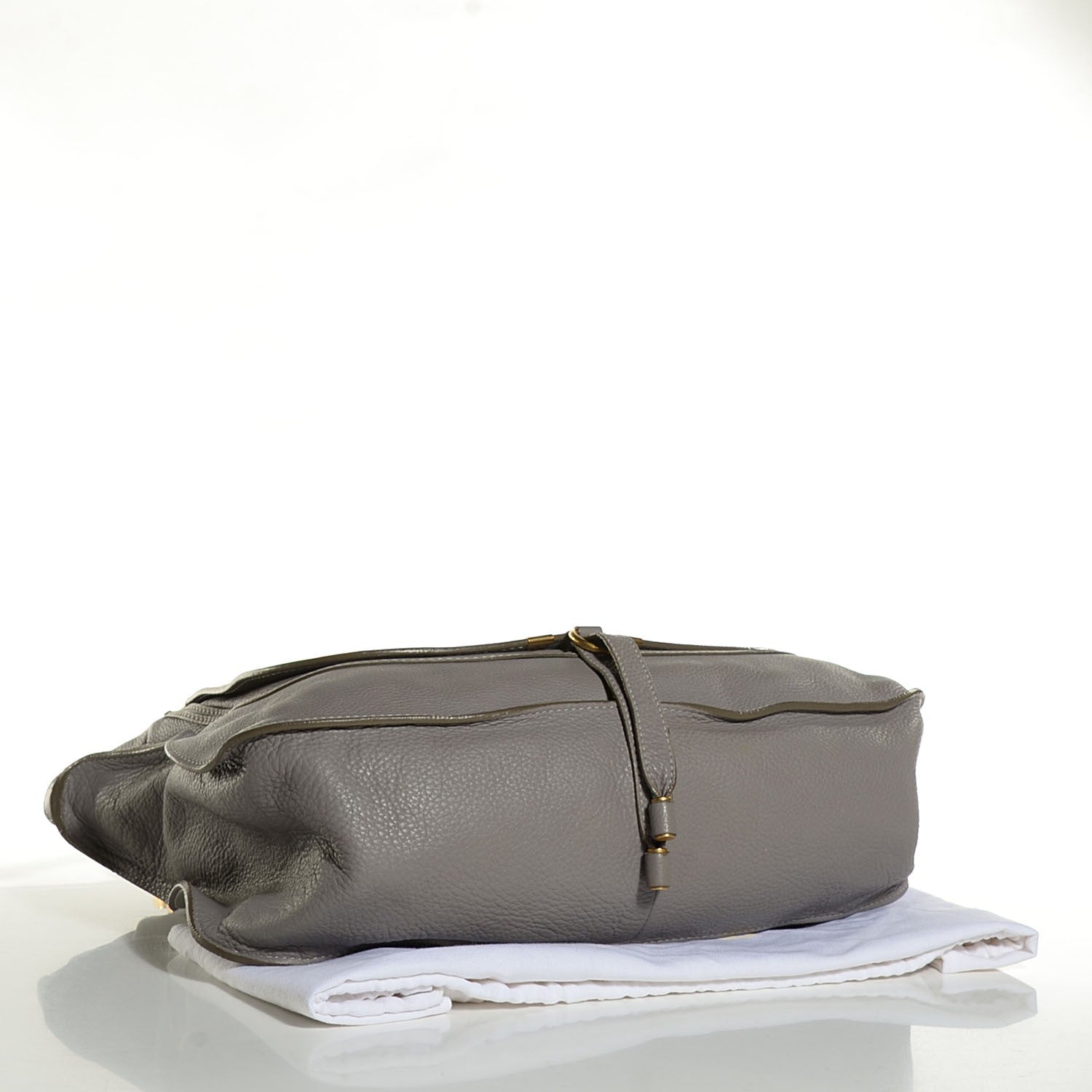 Chloe Calfskin Large Marcie Satchel Cashmere Grey 4 of 9