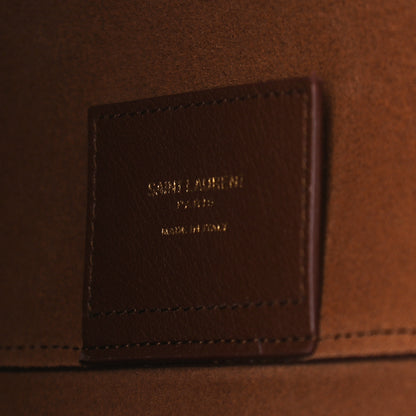 Saint Laurent Calfskin Large Shopping Tote Old Brandy 7 of 10