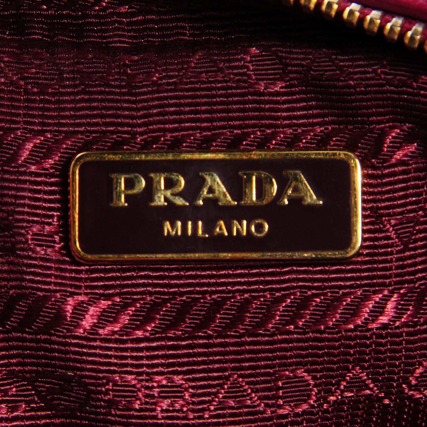 Prada Saffiano Lux Mini Crossbody Peonia 7 of 10