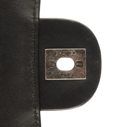 Chanel Lambskin Quilted Front Flap Tote Black 8 of 8