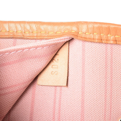Louis Vuitton Damier Azur Neo Neverfull MM Rose Ballerine 7 of 10