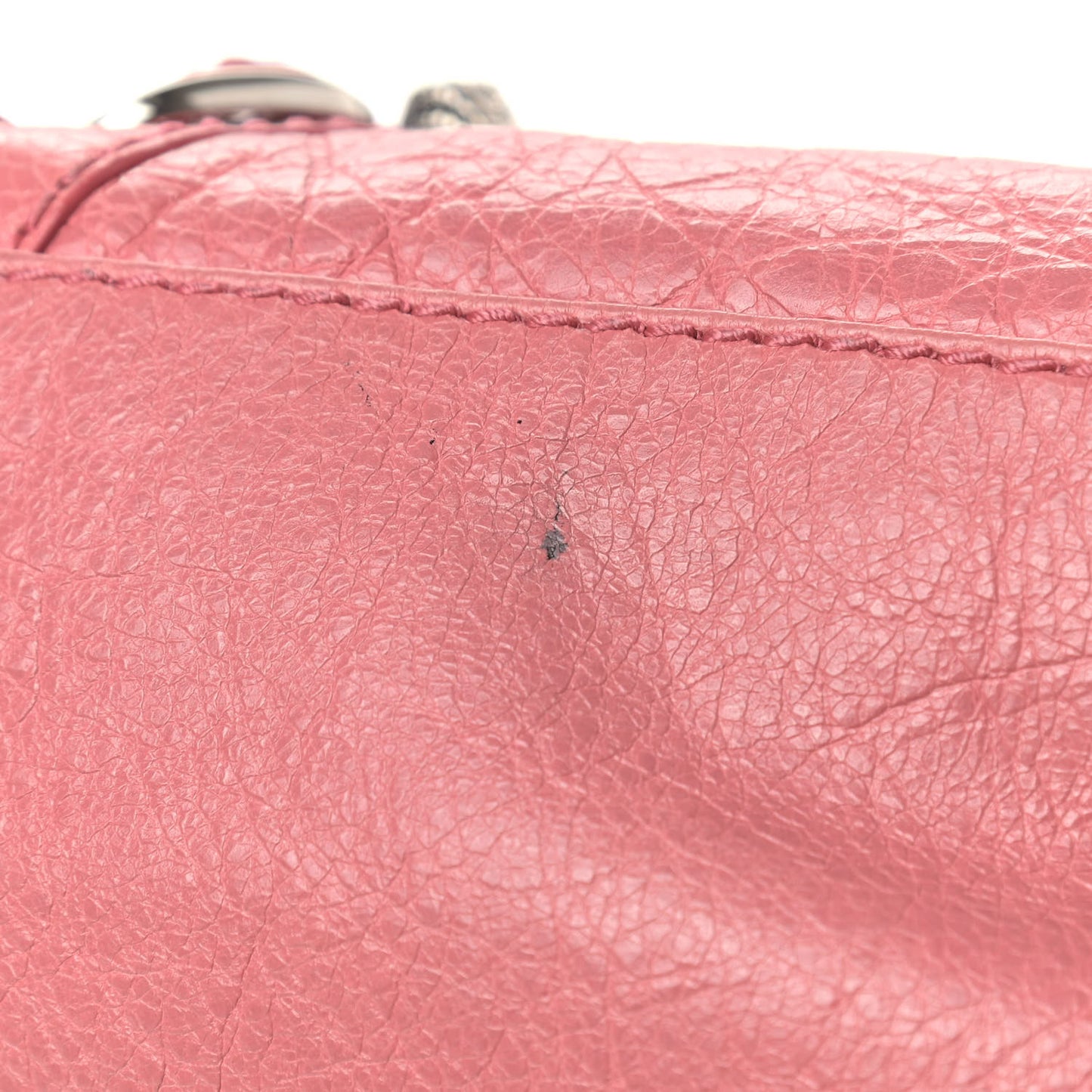 Agneau Giant 12 Silver Hardware Mini City Rose Bombon Raspberry