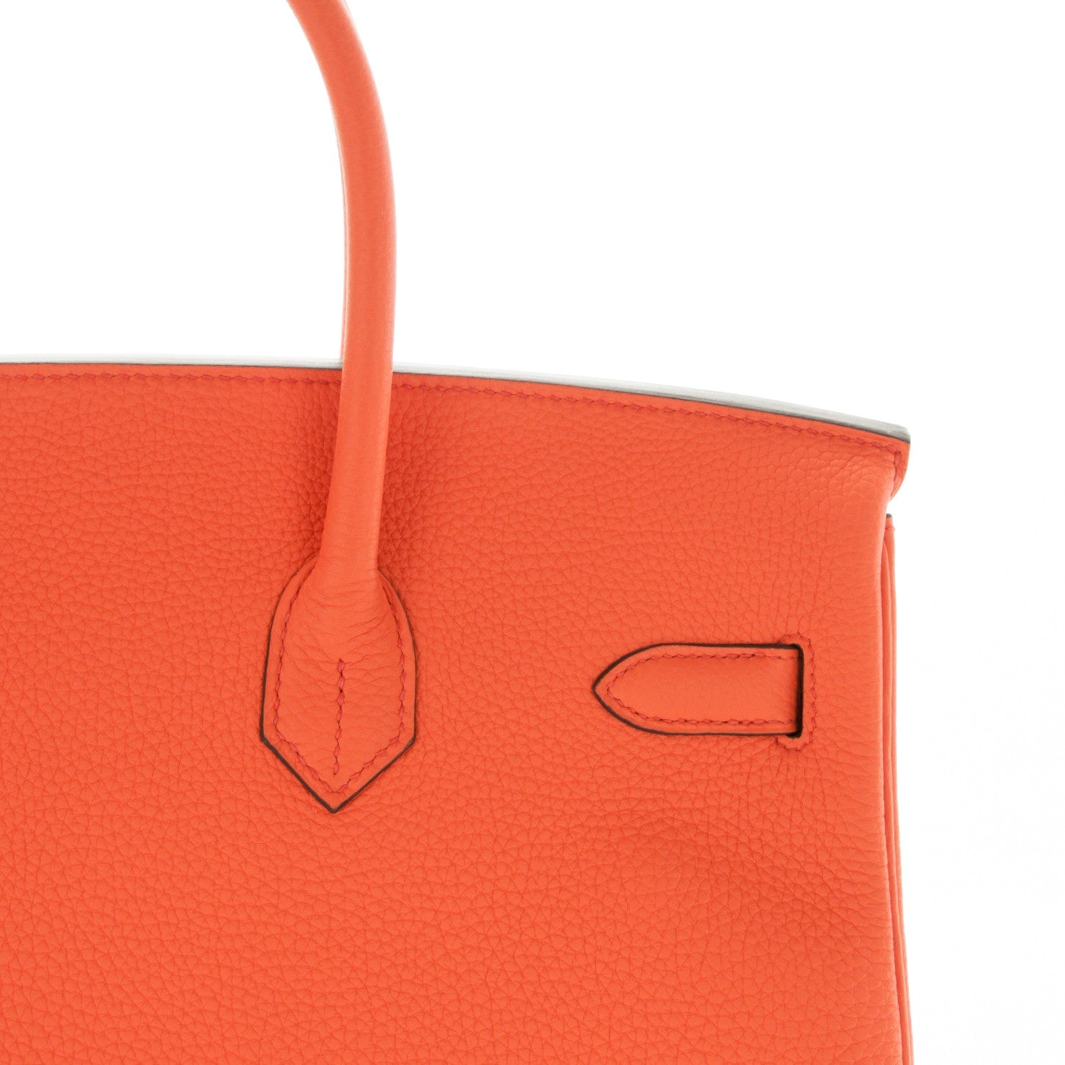 Hermes Togo Birkin 35 Orange Poppy 18 of 24