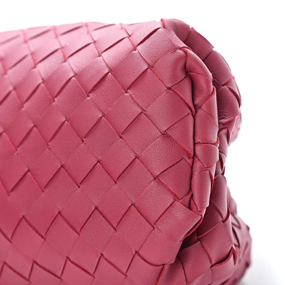 Bottega Veneta Nappa Maxi Intrecciato The Pouch Oversized Clutch Amaranto 10 of 10