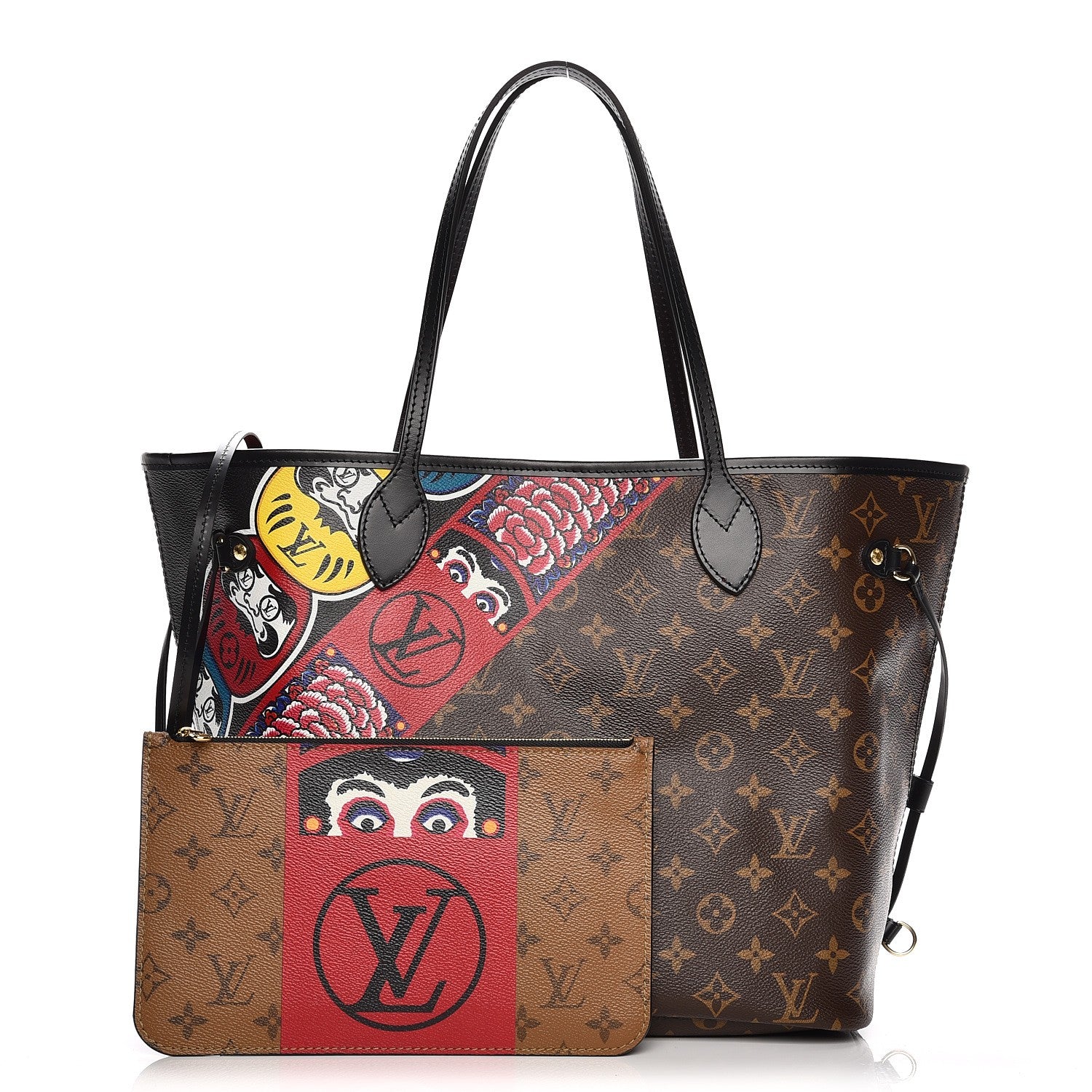 Louis Vuitton Monogram Kabuki Neverfull MM 1 of 10