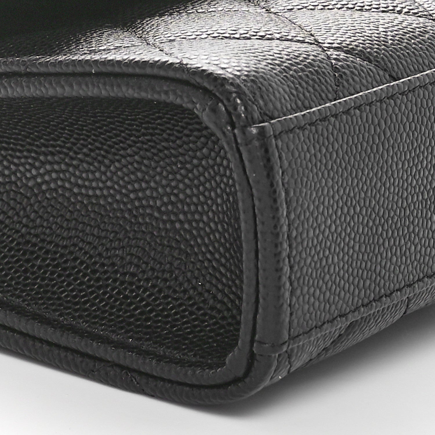 Chanel Caviar Quilted Chain Match Top Handle Phone Holder With Chain Black 9 of 11