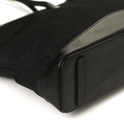 Prada Tessuto Nylon Soft Calf Tote Black 12 of 12