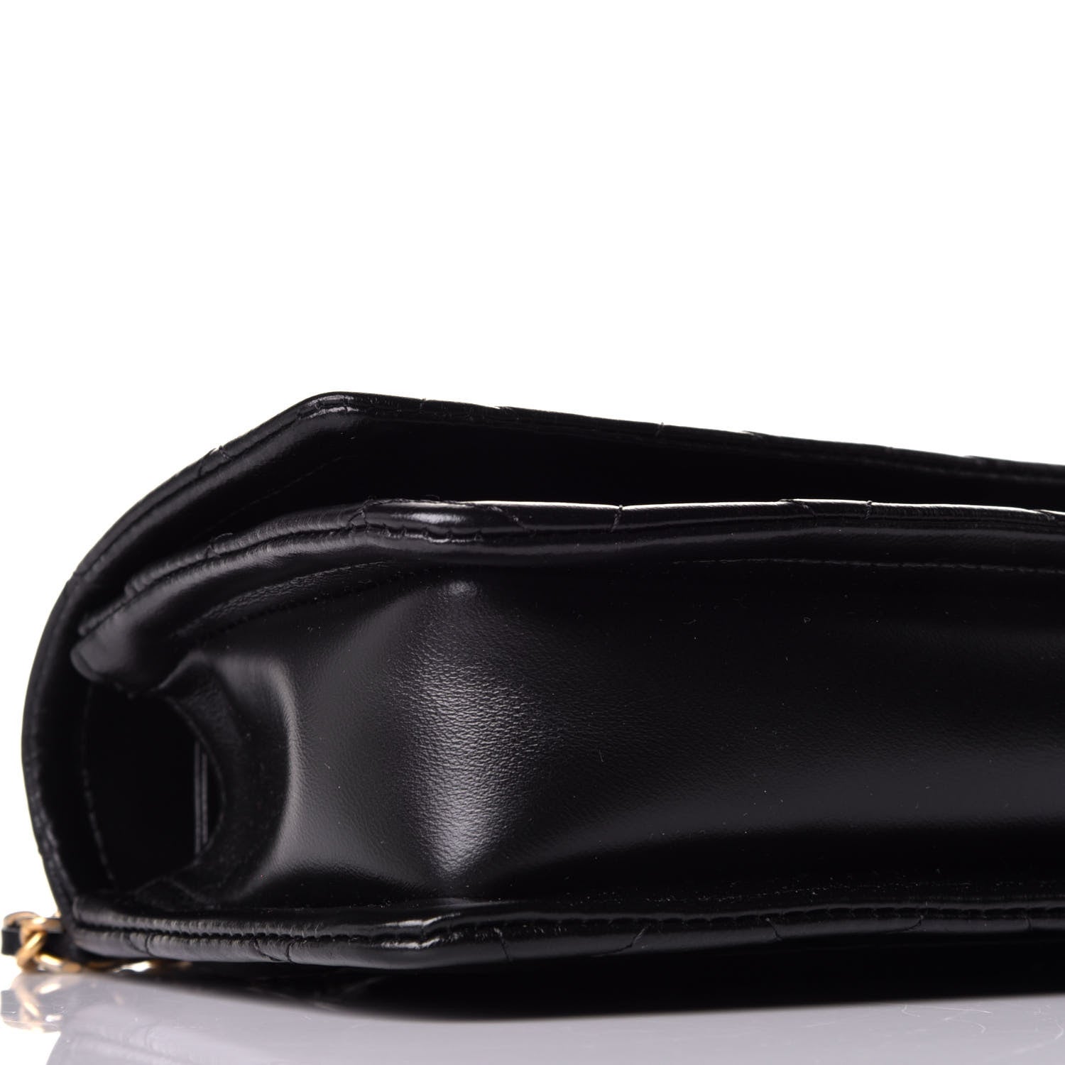 Chanel Shiny Lambskin Quilted Mini Flap Black 8 of 10