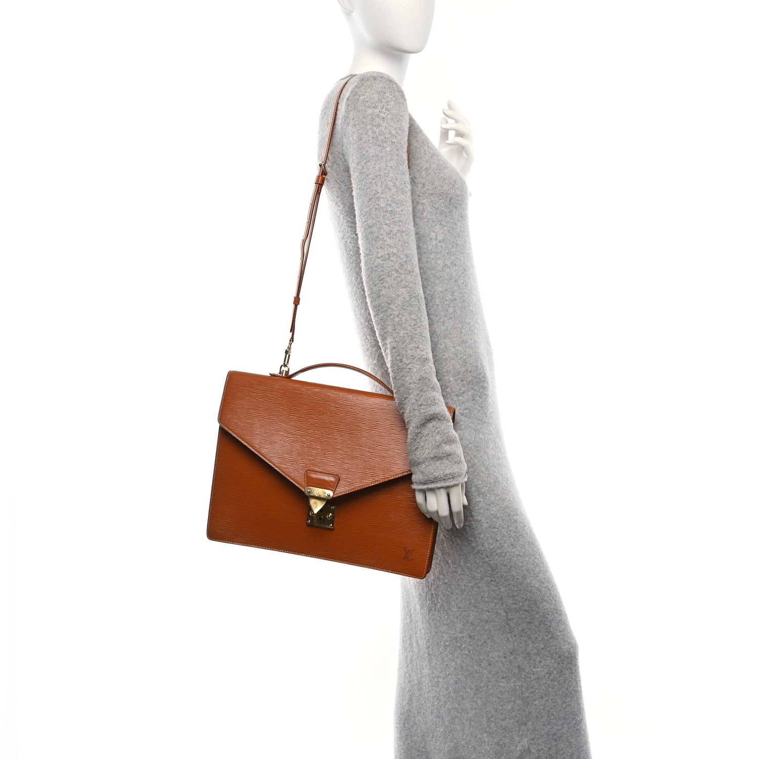 Louis Vuitton Epi Porte-Documents Bandoliere Ciapango 2 of 9