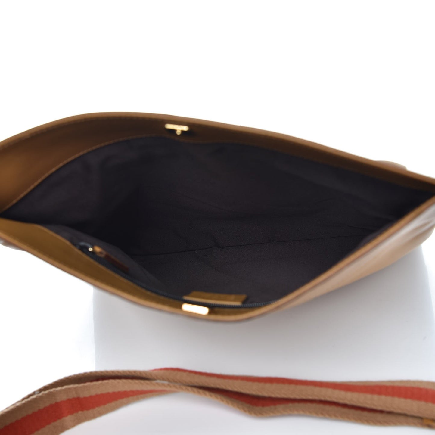 Monogram Crossbody Bag Brown