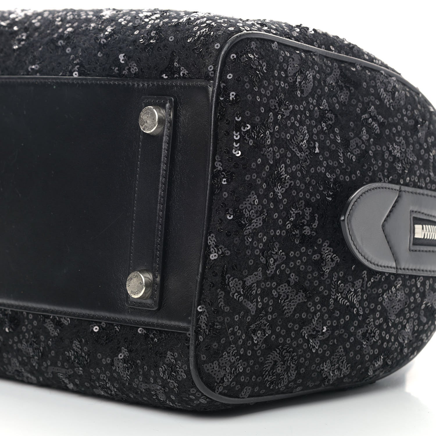 Louis Vuitton Sequin Monogram Sunshine Express Speedy Black 7 of 7