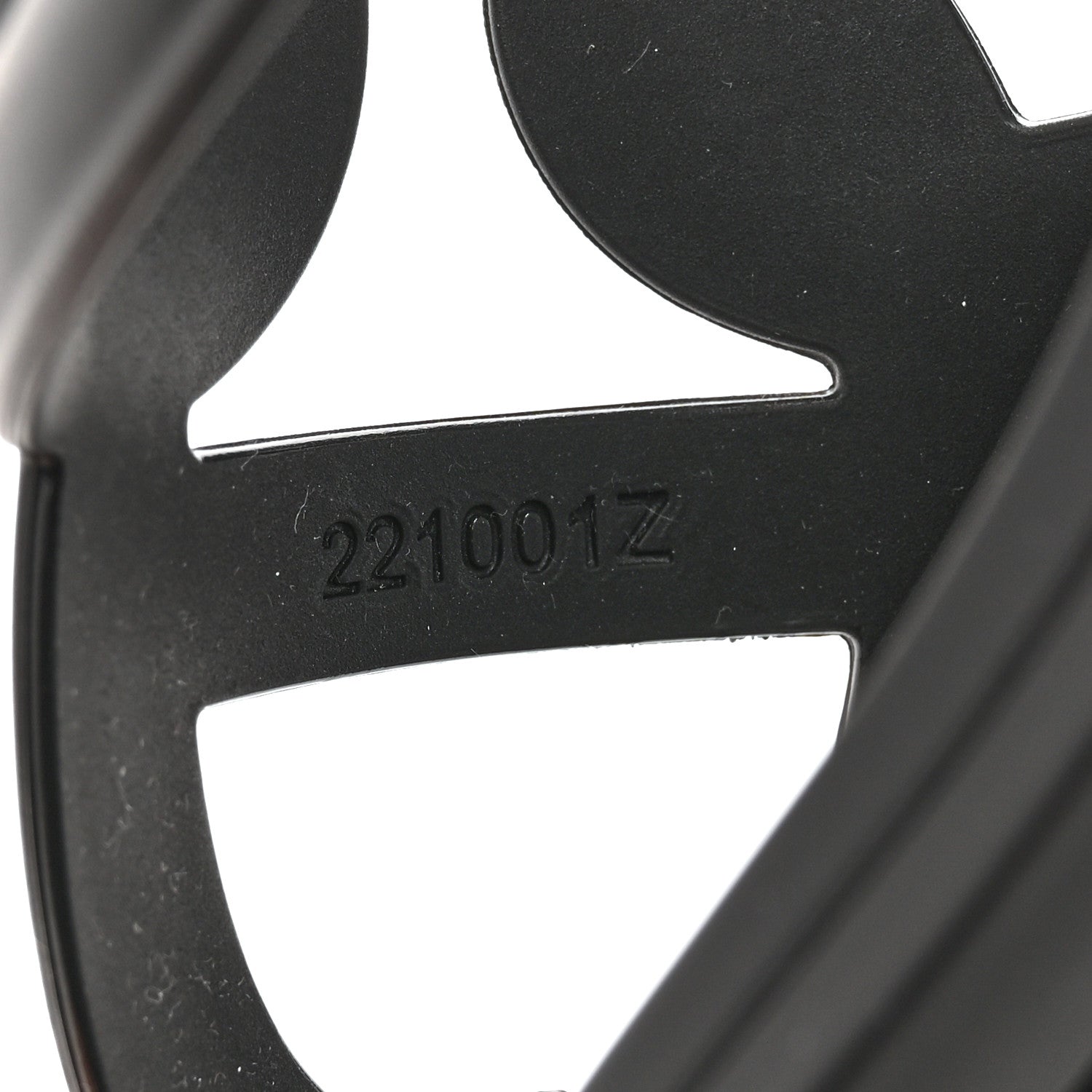 Hermes Rubber Womens Egerie Sandals 36 Black 9 of 11