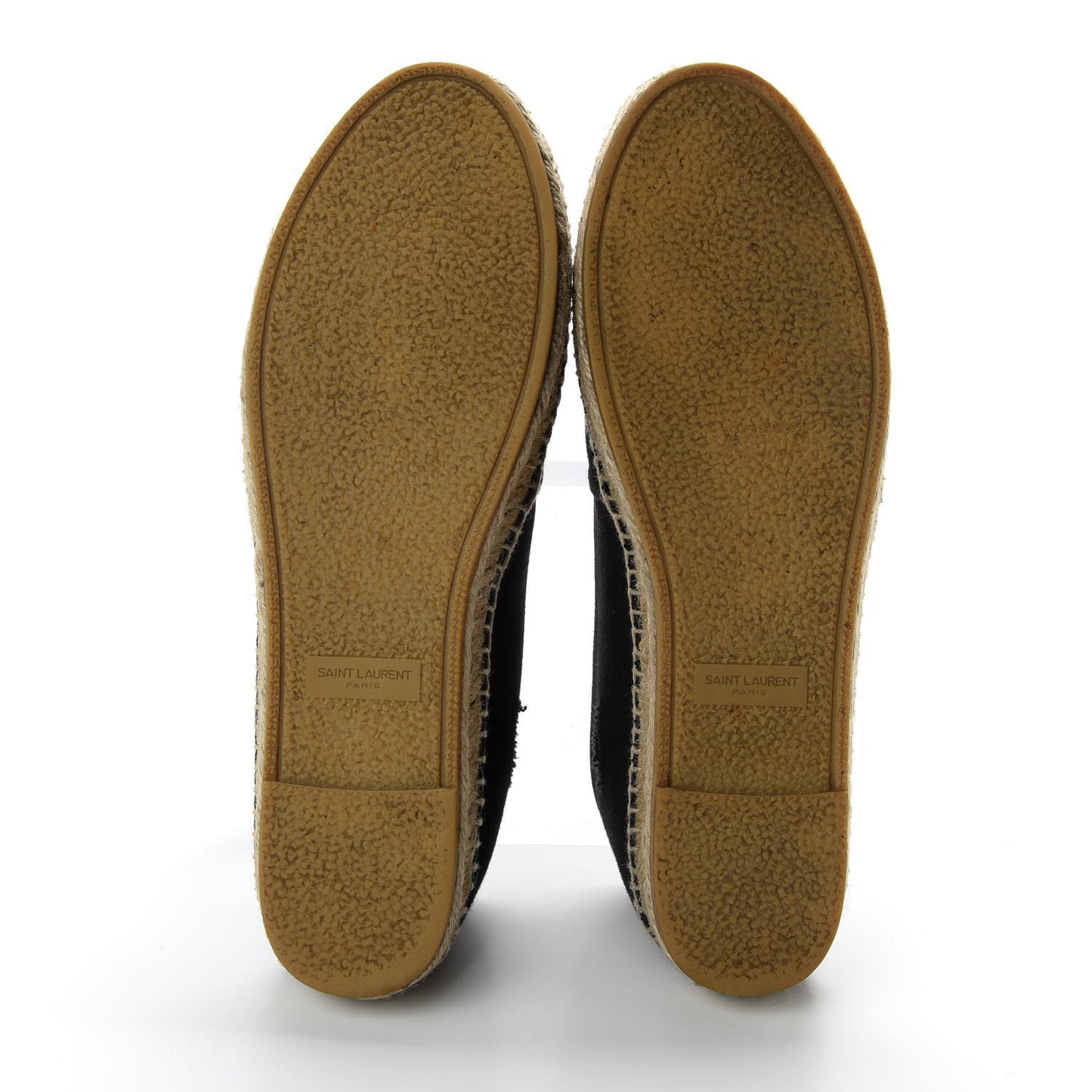 Canvas Nappa Elba Logo Embroidered Espadrilles 39 Black