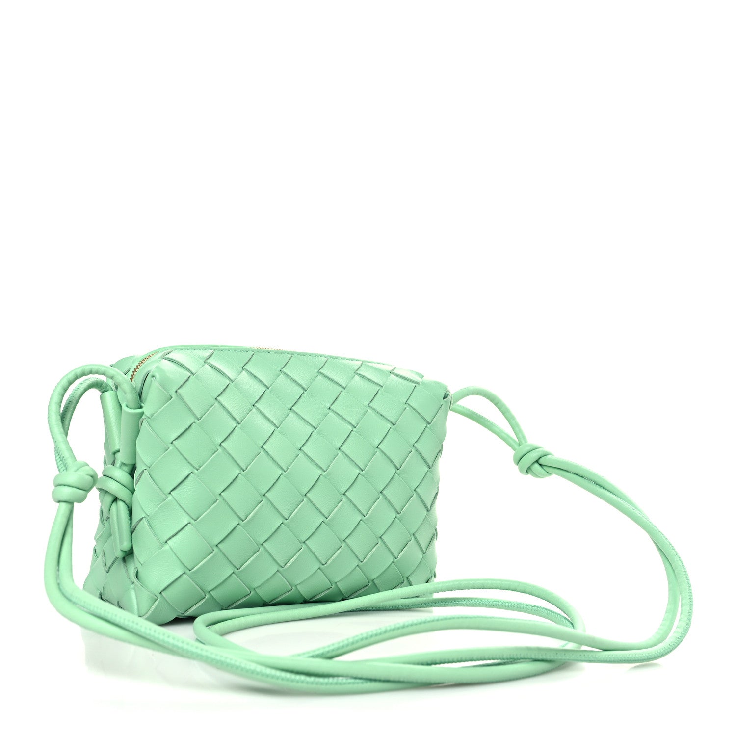 Bottega Veneta Nappa Intrecciato Mini Loop Camera Bag Siren 3 of 8