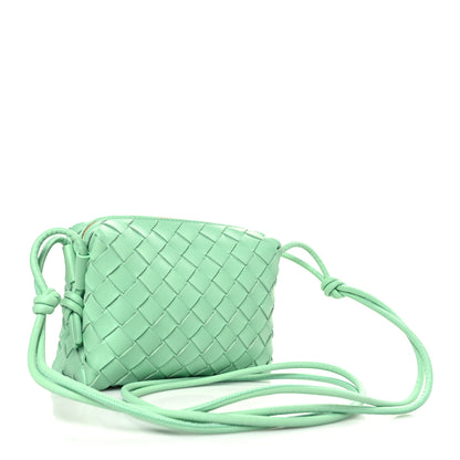Bottega Veneta Nappa Intrecciato Mini Loop Camera Bag Siren 3 of 8