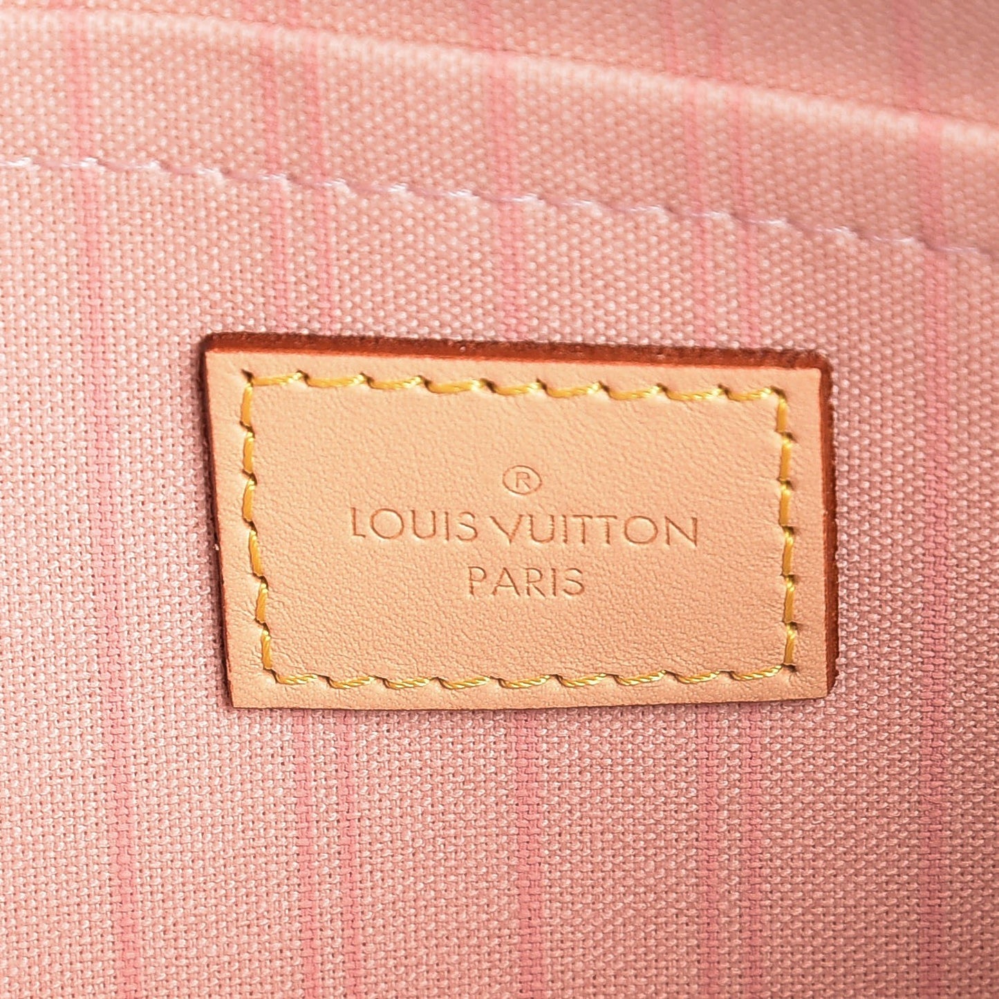 Damier Azur Neverfull MM GM Pochette Rose Ballerine