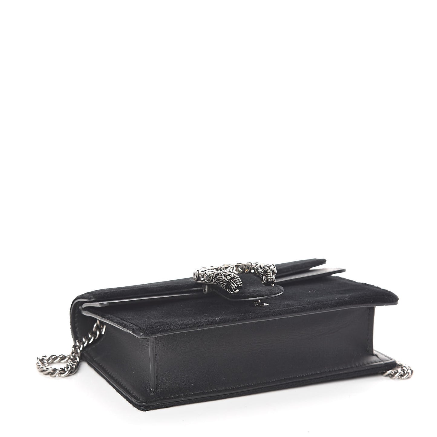 Velvet Super Mini Dionysus Shoulder Bag Black