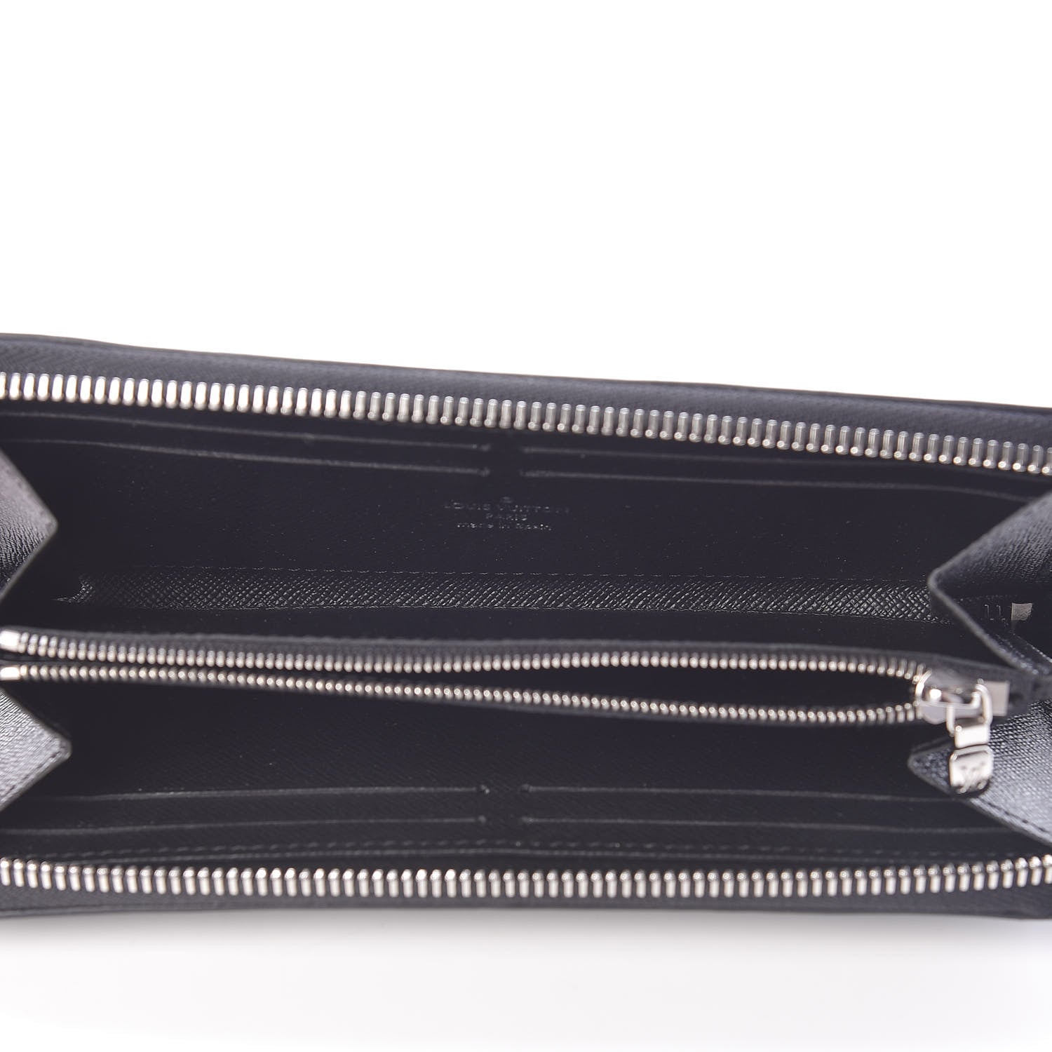 Louis Vuitton Epi Clemence Wallet Black 5 of 11