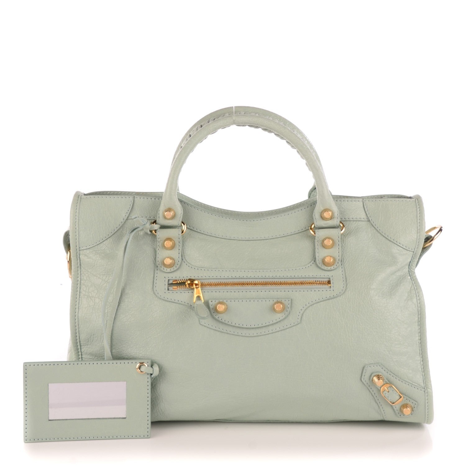 Balenciaga Agneau Giant 12 Gold Hardware City Vert Jade 1 of 7