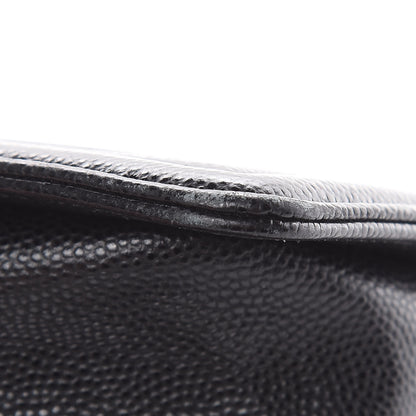 Chanel Caviar Quilted Medium Boy Flap Black 15 of 15
