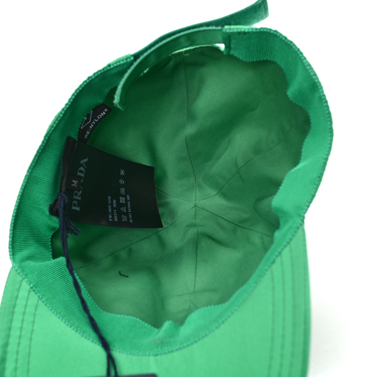 Prada Re-Nylon Mens Baseball Cap M Menta 7 of 8