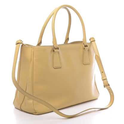 Prada Saffiano Lux Medium Tote Ginestra 3 of 27