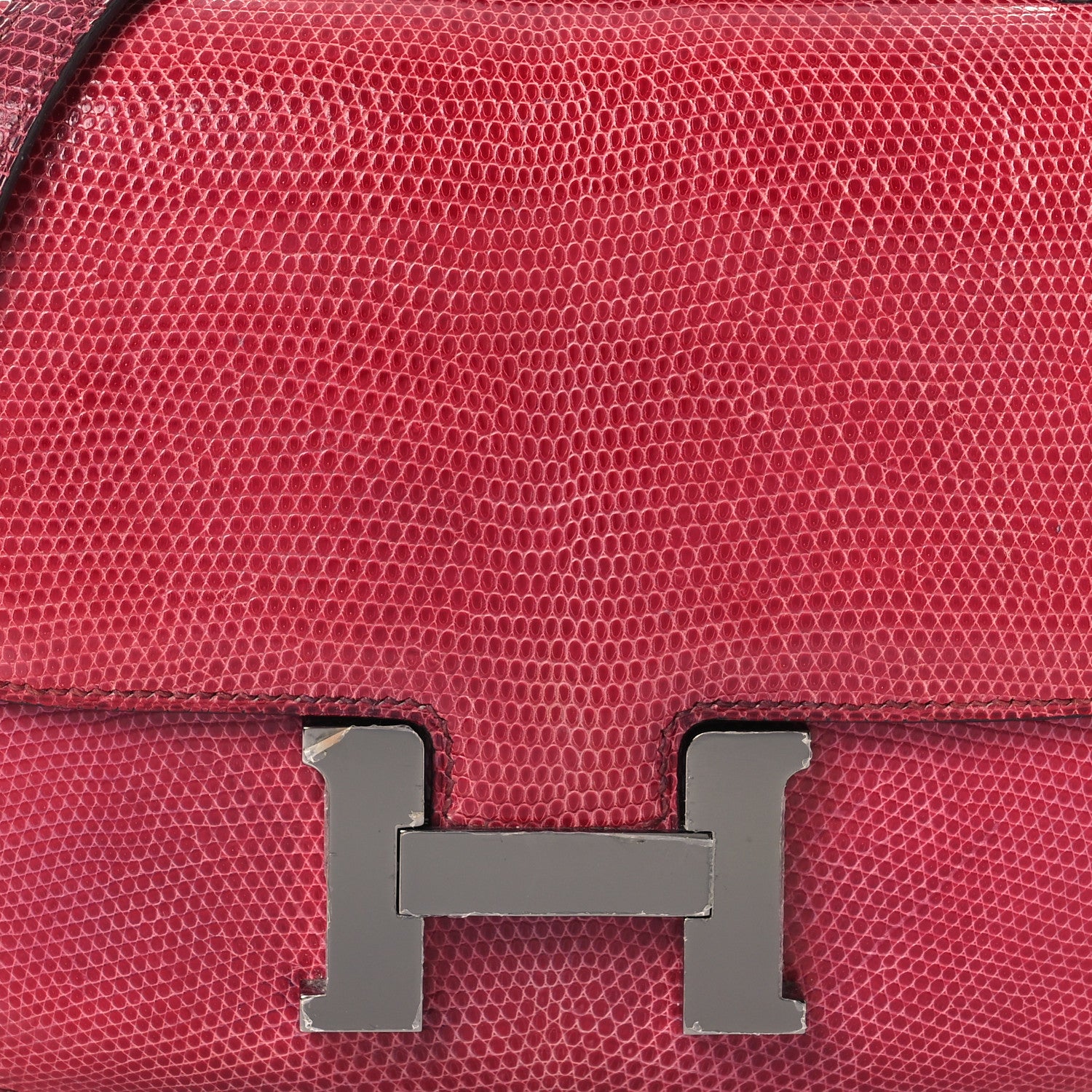 Hermes Lizard Constance 18 Fuchsia 8 of 13