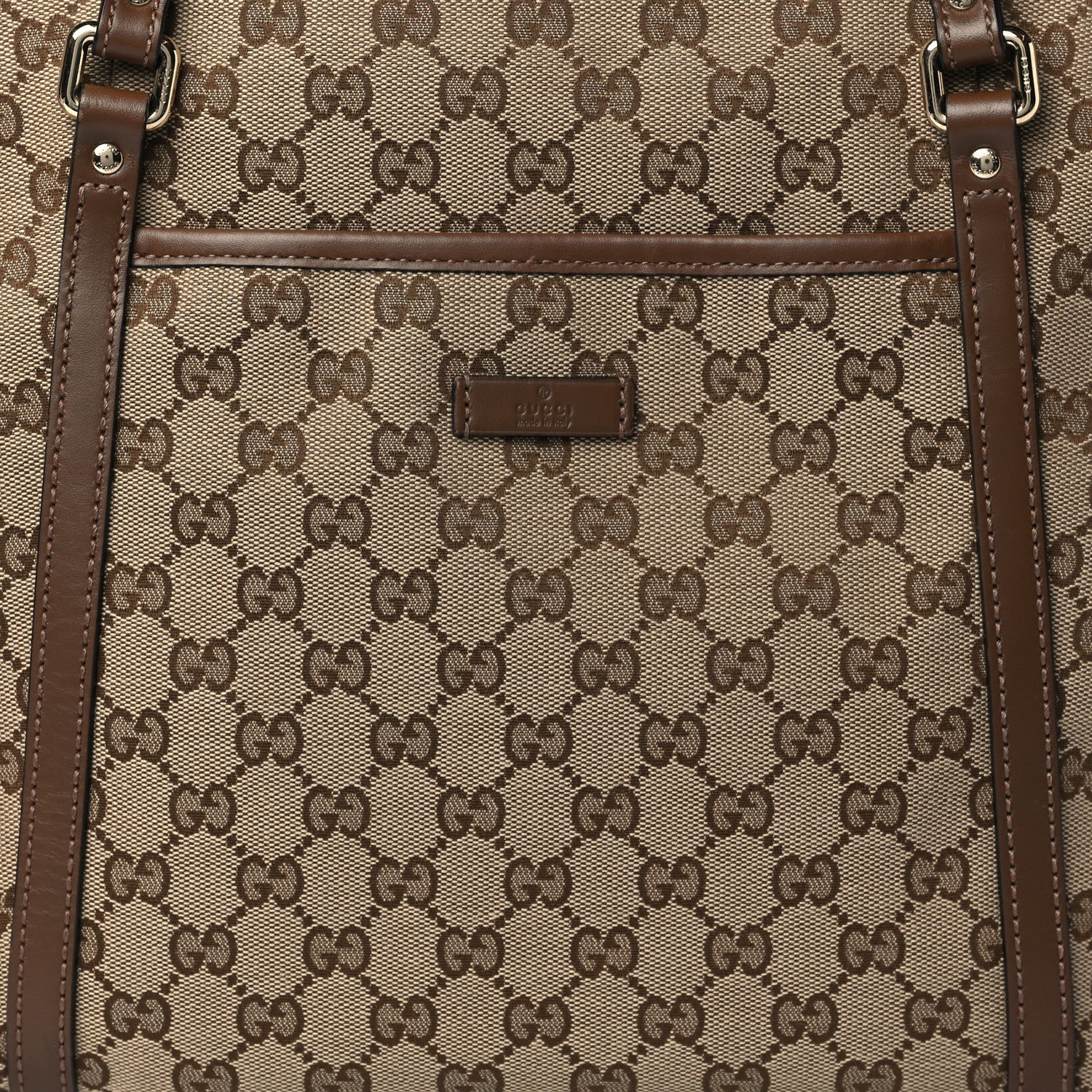 Gucci GG Supreme Monogram Medium Joy Tote Brown 9 of 11