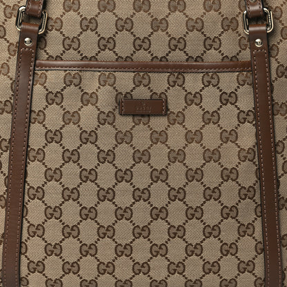 Gucci GG Supreme Monogram Medium Joy Tote Brown 9 of 11