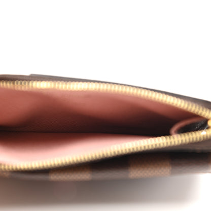 Louis Vuitton Damier Ebene Recto Verso Card Holder Rose Ballerine 4 of 6