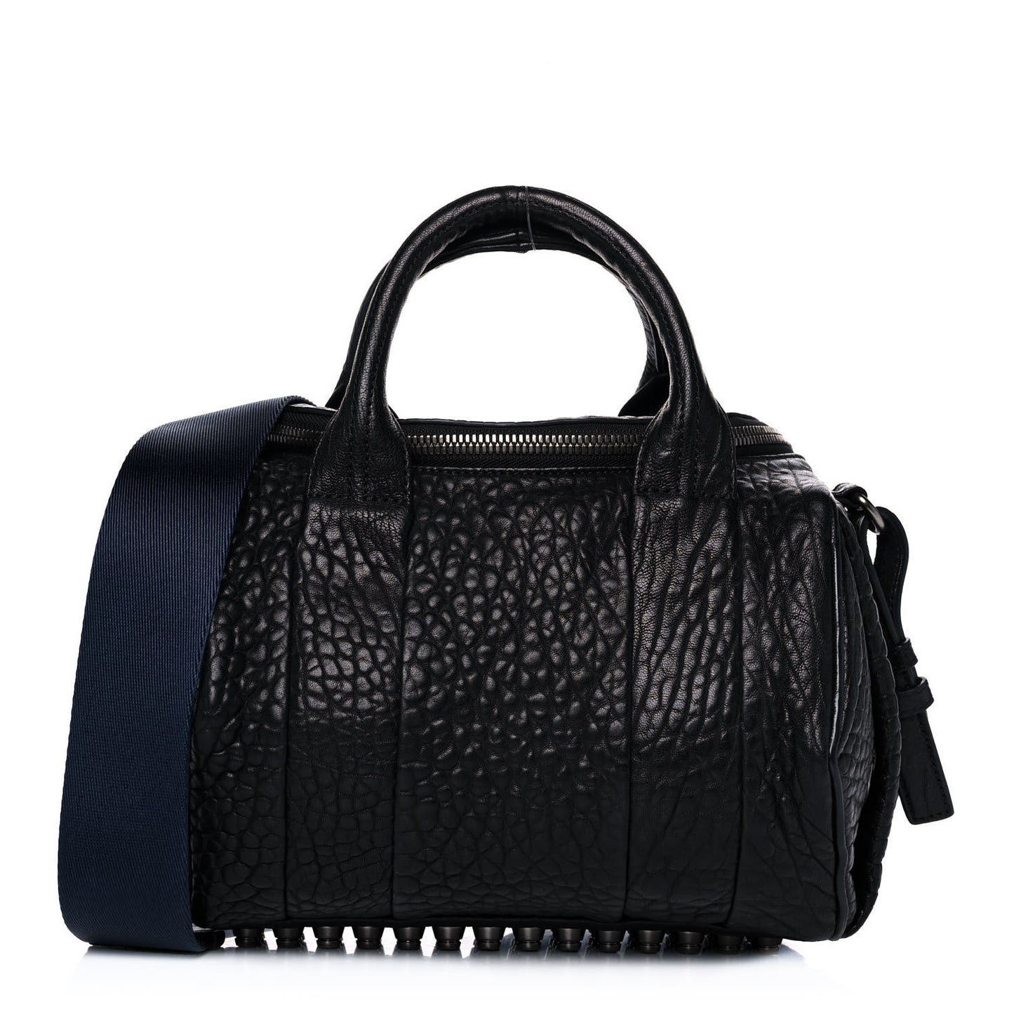 Pebbled Lambskin Mini Rockie Rhodium Hardware