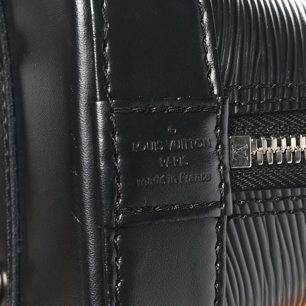 Louis Vuitton Epi Alma BB Black 6 of 10
