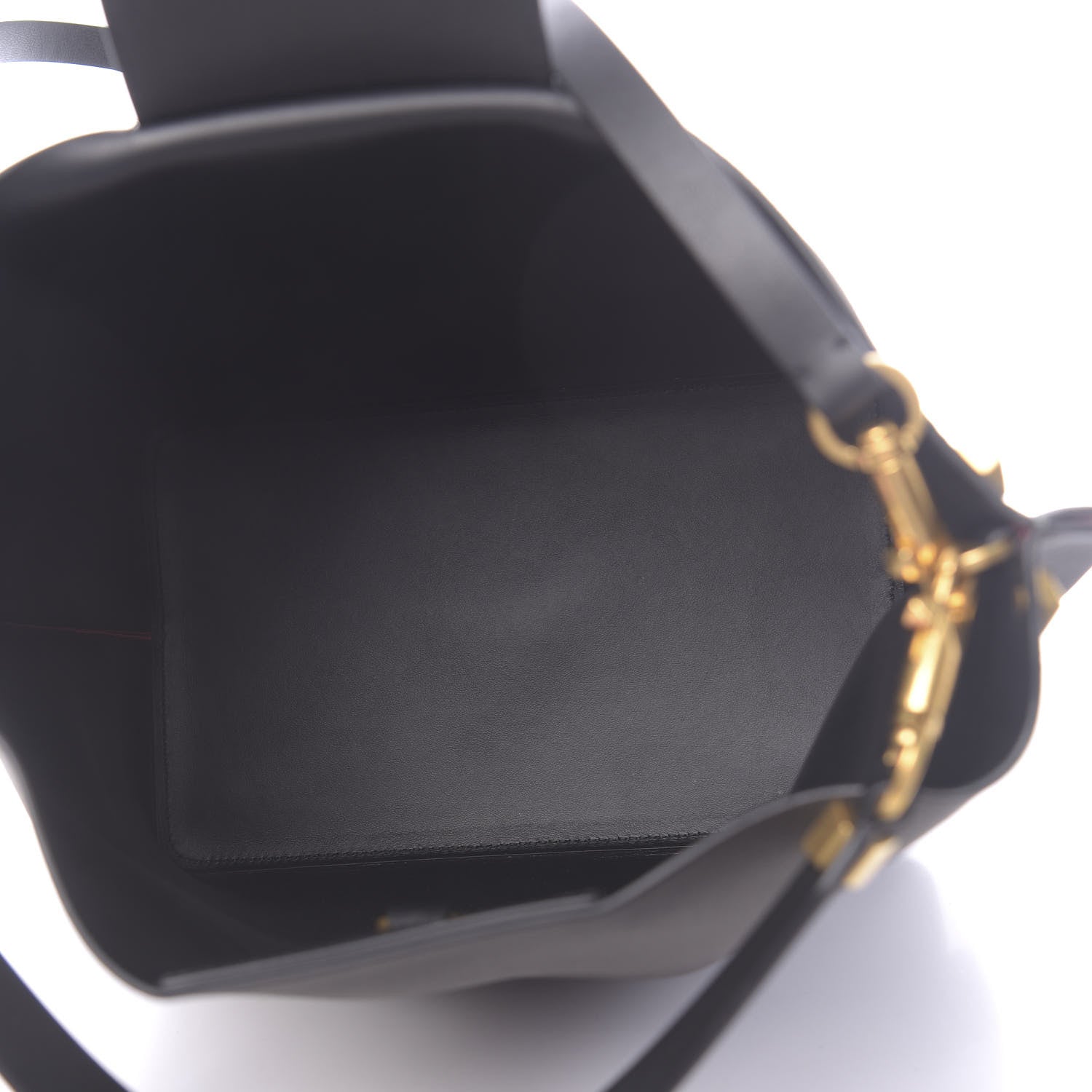 Valentino Garavani Grainy Calfskin Escape Hobo Bag Graphite 5 of 9