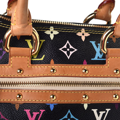 Louis Vuitton Monogram Multicolor Rita Black 11 of 12