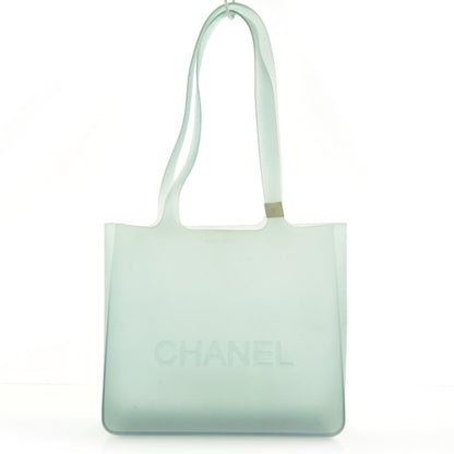 Chanel Jelly Rubber Tote Green 1 of 7
