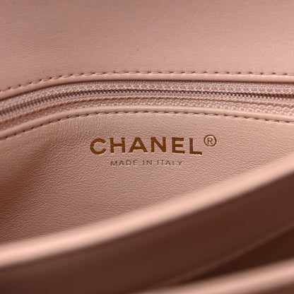 Chanel Lambskin Quilted Medium Trendy CC Flap Dual Handle Bag Beige 6 of 12