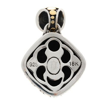 John Hardy Sterling Silver 18K Yellow Gold Dot Pendant 3 of 3